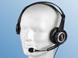 Alle 5 Bild(er) anzeigen Q-Sonic Multimedia Headset S720 mit Schwanenhals-Mikro