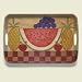 Kitchen & Housewares : Serving Tray ~Watermelon Still Life~ 18 inches x 12 inches ~ melamine plastic ~ code 032