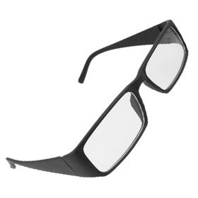 christmas Unisex Black Frame Arms Full Rim Clear Lens Plano EyeglassesB005GSFW5O