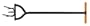 Fiskars 7990 Extended Reach Tiller