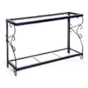 Perfecto Deluxe Metal Stand Black 48 x 13