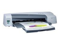 HP DesignJet 100plus - 24" large-format printer - color - ink-jet - A1 Plus, ARCH D - 1200 dpi x 600 dpi - up to 11 ppm - capacity: 150 sheets - Parallel, USB