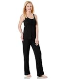Motherhood Maternity: Spaghetti Strap Scoop Neck Shelf Bra Nursing Pajama Set