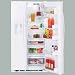 White 25.6 Cu. Ft. Side-By-Side Energy Star Refrigerator with Thru-the-Door Ice & Water Dispenser