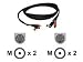 Cables To Go 50FT HI RES A/V CABLE-3 IN1 SVID RCA  AUDIO ( 02325 )