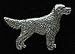 Pewter English Setter Pin