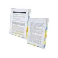 Wilson Jones View-Tab Professional Sorter, 8 Tabs, Letter Size, Multi-Color (W55121)
