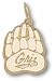 Montana Grizzlies 3/8" "Griz Paw" Charm - 10KT Gol...