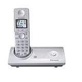 Panasonic TG8100E Single DECT Cordless Phone with Colour Sreen - Silver