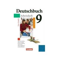 Deutschbuch - Gymnasium - Allgemeine Ausgabe: 9. Schuljahr - Abschlussband 5-j�hrige Sekundarstufe I - Arbeitsheft mit L�sungen