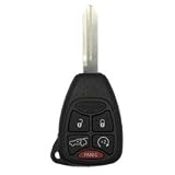 2005 05 Jeep Grand Cherokee Remote & Key Combo - 5 Button by Jeep