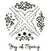 Fiskars 4-In-1 Embossing Corner Punch, Joy Of Spring