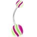 Purple Paradise HYPNOTIC Belly Button Ring