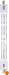 Sylvania 58920 300-Watt 120-Volt Tungsten Halogen Double-Ended T3 Quartz Lamp with Clear Finish (EHM), 1 Pack # 300T3QCLRPEHM