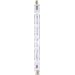 Sylvania 58920 300-Watt 120-Volt Tungsten Halogen Double-Ended T3 Quartz Lamp with Clear Finish
