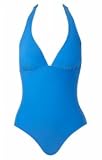 Solid Halter Swimsuit - Women's Swimwear Plus Size Swimsuit