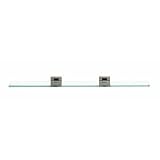 Alno A8450-18-SN Contemporary Glass Bathroom Shelf