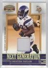 2007 Donruss Gridiron Gear Next Generation Jerseys Prime #34 - Chester Taylor/50