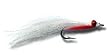 Clouser Deep Minnow - Red & White Fly Fishing Fly