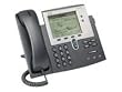 Cisco Unified IP Phone 7942G - VoIP phone - SCCP, SIP - silver, dark gray - with 1 x user license