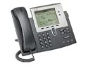 Cisco Unified IP Phone 7942G - VoIP phone - SCCP, SIP - silver, dark gray - with 1 x user license