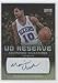 2006-07 UD Reserve Legendary Signatures #MC - Maurice Cheeks