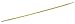 8 Inch Yellow 14 Gauge Solid Wire Grounding Pigtail With Strip And Strip Terminal-10 per case