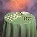 Premier Skirting Products Plum Elegance Round Tablecloth - 108in Round