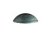 Ambiance Downlight Rimmed Quarter Sphere Outdoor Wall Sconce Finish: Greco Travertine