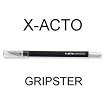 X-Acto Gripster Soft Grip Knife - Assorted, Safety Cap X3628