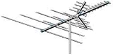 AVHF/UHF/FM/HDTV Outdoor Antenna - 78 Boom