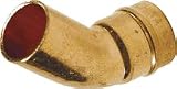 MUELLER STREAMLINE 610-503HC COPPER ELBOW 45°PRE-SOLDERED FITTINGS 1/2