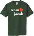TEAM JACOB on Adult & Youth Cotton T-Shirt (in 40 colors)