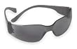 Condor 1ETK5 Safety Eyewear, Clear Frame, Gray Lens