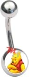 Winnie Pooh Belly Ring Body Jewelry Navel Rings NEW