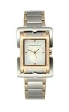 BCBGMAXAZRIA Royale Two-tone Bracelet Silver Dial Women's Watch #BG8225