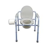 Carex Deluxe Folding Commode   A17381