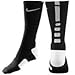 Nike Dri-Fit Elite Basketball Crew Socks Black Large