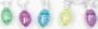 Pearlized Easter Egg String Lights - Set of 10