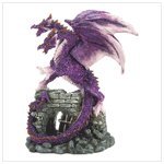 Amethyst Dragon Figurine - Style 39821