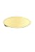 14k Gold Tie Bar Oval shape with surrounding etching