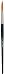 da Vinci Graphic Design Series 1175 Nova Lettering/Showcard Brush, Long Liner Synthetic with Black Handle, Size 6