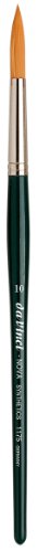 da Vinci Graphic Design Series 1175 Nova Lettering/Showcard Brush, Long Liner Synthetic with Black Handle, Size 6