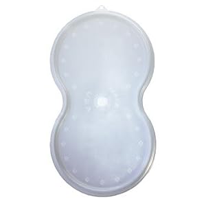 Caddis Pet Products Translucent Placemat, Small, Color:Clear