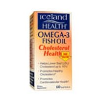 Nutrition 21 Iceland Health Omega 3 Fish Oil Cholesterol Softgels - 60 ea