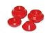 Energy Suspension 4.7114G Black McPherson Strut Tower Bushing Set