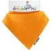Dribble Ons BRIGHT COLOURS Dribble Bib - ORANGE