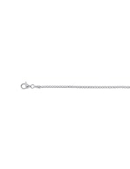 sterling silver 24" 1.1mm polish diamond cut box chain with lobster clasp 24 inches long