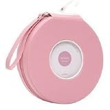Swing Solo CD Case Holds 20 CDs, Two CDs Back to Back in Archival Plastic Sleeves with Soft Poly Divider, Blossom