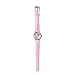 Dakota,Dual LED Nurse Watch, Pink leather band,Dakota
